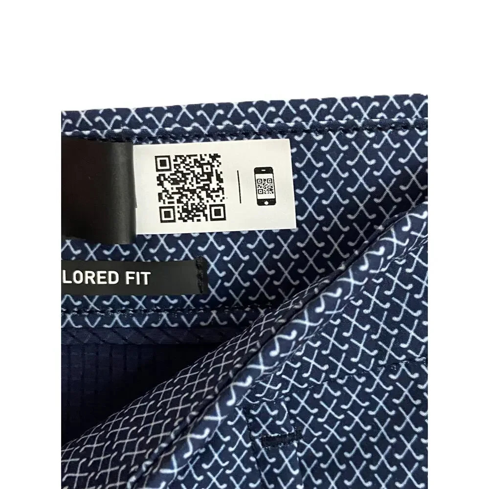 Ralph Lauren RLX Golf Shorts Men's 30W Tailored Fit Woven Navy Blue NEW - Picture 11 of 16